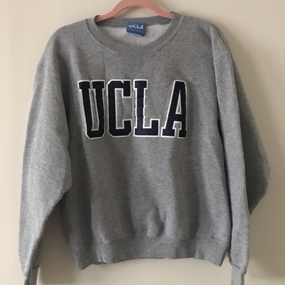 UCLA Tops - UCLA Gray Crewneck Sweatshirt Women’s Medium
